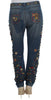 Dolce & Gabbana Enchanted Sicily Embellished Boyfriend Jeans