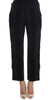 Dolce & Gabbana Elegant Black Torero Capri Pants