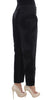 Dolce & Gabbana Elegant Black Torero Capri Pants