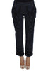 Dolce & Gabbana Embroidered Capri Jeans for Elegant Styling