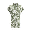 Brunello Cucinelli Leaf print Long Shirt