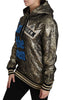 Dolce & Gabbana Im The Queen Multicolor Hoodie Sweatshirt