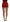 Dolce & Gabbana Ravishing Red Silk Embroidered Shorts
