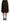 Dolce & Gabbana Elegant Gold Black Silk Blend High Waist Skirt