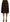 Dolce & Gabbana Elegant Gold Black Silk Blend High Waist Skirt