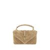 Saint Laurent Suede Shoulder Bag