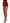 Dolce & Gabbana Glamorous Red Silk Floral Embroidered Shorts