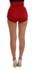 Dolce & Gabbana Enchanted Sicily Crystal-Embellished Silk Shorts
