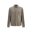 Brunello Cucinelli Suede Shirt
