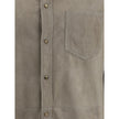Brunello Cucinelli Suede Shirt