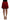 Dolce & Gabbana Elegant Red Lace High-Waist Skirt
