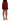 Dolce & Gabbana Elegant Red Lace High-Waist Skirt