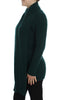 Dolce & Gabbana Elegant Green Cashmere Cardigan Sweater