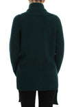 Dolce & Gabbana Elegant Green Cashmere Cardigan Sweater
