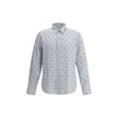 Maison Kitsuné Striped shirt with iconic fox