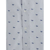 Maison Kitsuné Striped shirt with iconic fox