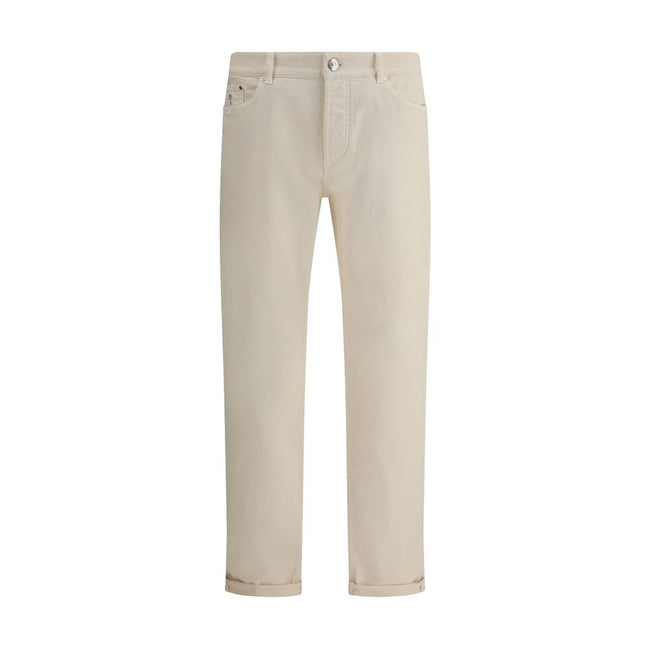 Brunello Cucinelli Jeans with turn-up hem