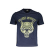 Plein Sport Blue Cotton Men T-Shirt