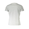 Diesel Gray Cotton Men Short-Sleeve T-Shirt