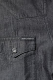 Dolce & Gabbana Gray Cotton Long Sleeves Casual Shirt