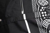 Dolce & Gabbana Black White Bandana Cotton Formal Dress Shirt
