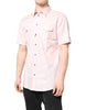 Dolce & Gabbana Pink Short Sleeves Cotton GOLD Casual Shirt