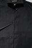 Emporio Armani Black Cotton Long Sleeves Formal Dress Shirt