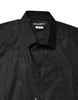 Dolce & Gabbana Black GOLD Cotton Dress Formal Shirt