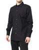 Dolce & Gabbana Black GOLD Cotton Men Dress Formal Shirt