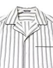 Dolce & Gabbana White Stripes Lounge Pajama Sleepwear Shirt