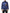 Dolce & Gabbana Blue Nylon Logo Patch Men Bomber Sweater