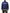 Dolce & Gabbana Blue Nylon Logo Patch Men Bomber Sweater