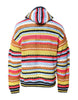 Dolce & Gabbana Multicolor Cotton Hooded Pullover Sweater
