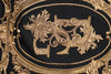 Dolce & Gabbana Black Logo Embroidery Knit Pullover Sweater