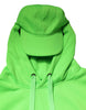 Dolce & Gabbana Green Polyester Hooded Sportswear Vest Sweater
