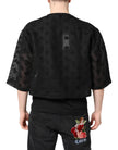 Dolce & Gabbana Black See Through Logo Short Sleeves T-shirt