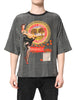 Dolce & Gabbana Black White Graphic Print Short Sleeve T-shirt