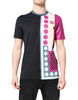 Dolce & Gabbana Multicolor Printed Logo Short Sleeve T-shirt