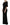 Dolce & Gabbana Elegant Black Floral Lace Maxi Dress