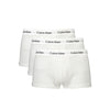Calvin Klein White Cotton Men Trunk