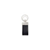 Alviero Martini Prima Classe Black Leather Keychain