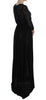 Dolce & Gabbana Elegant Floral Ricamo Maxi Dress