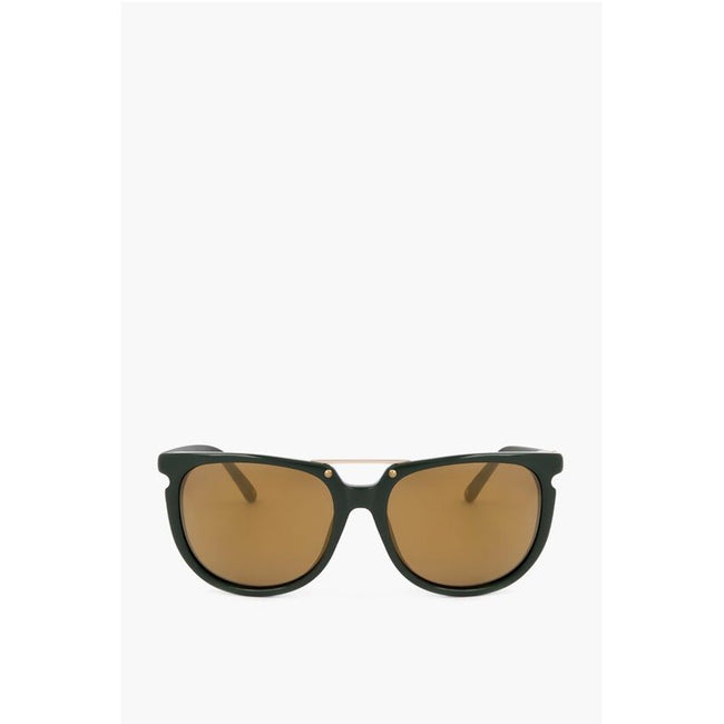 Linda Farrow PHILLIP LIM Wayfarer Sunglasses with Metal Bridge