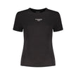 Tommy Hilfiger Black Cotton Tops & T-Shirt