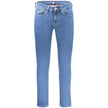 Tommy Hilfiger Blue Cotton Men Slim Tapered Jean