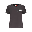 Tommy Hilfiger Black Cotton Women T-Shirt