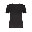 Tommy Hilfiger Black Cotton Tops & T-Shirt