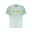Calvin Klein Green Cotton Men T-Shirt