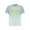 Calvin Klein Green Cotton Men T-Shirt