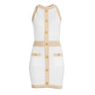 Balmain White Viscose Women Dress